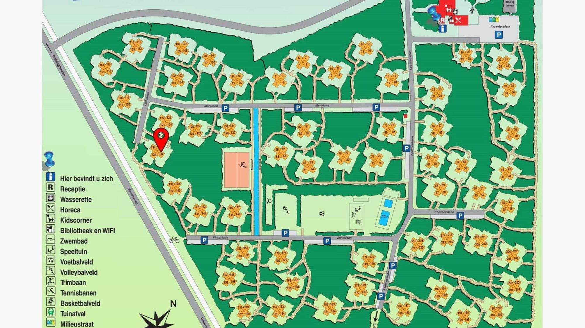 Bungalowpark De Bremerberg 비딩허젠 객실 사진